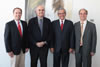 Representants de Duoc UC, Xile, i l’INEFC. Visita institucional 3 d’abril de 2014. Signatura de l’Acord de col•laboració.